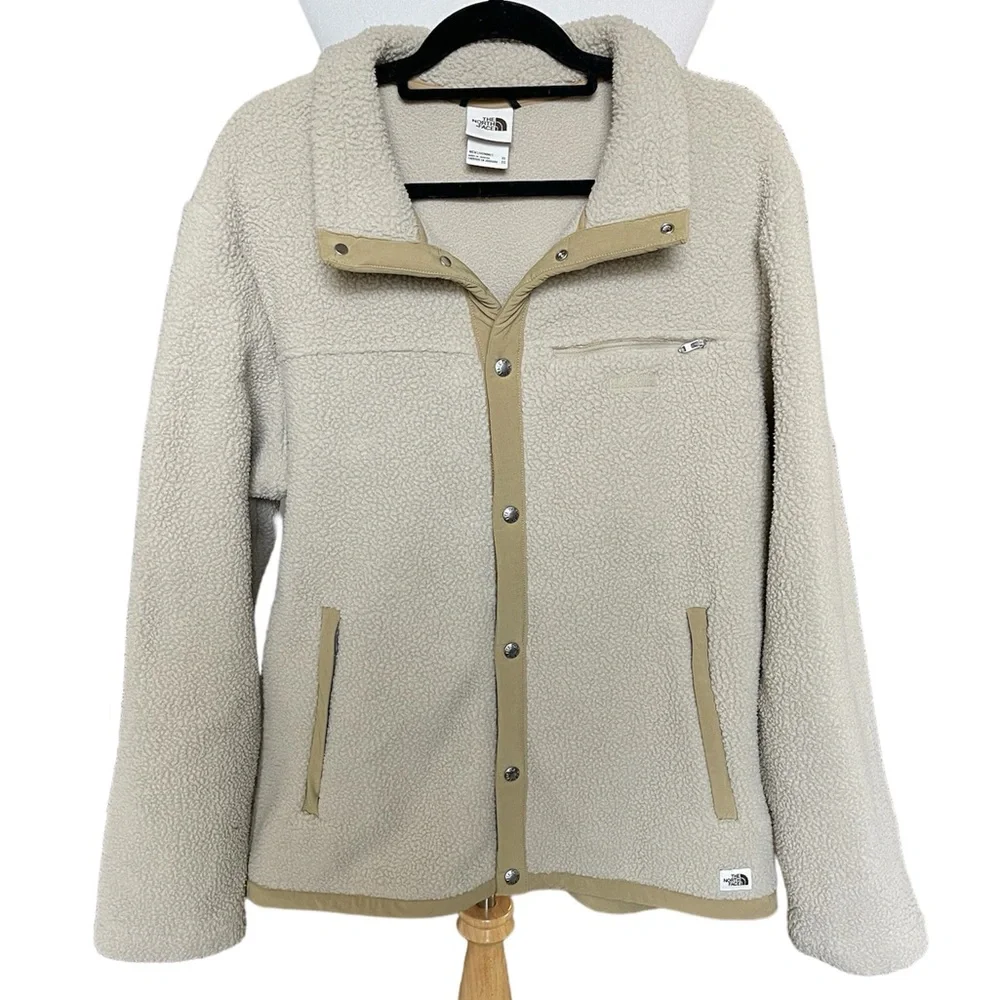 The North Face cozy snap fleece